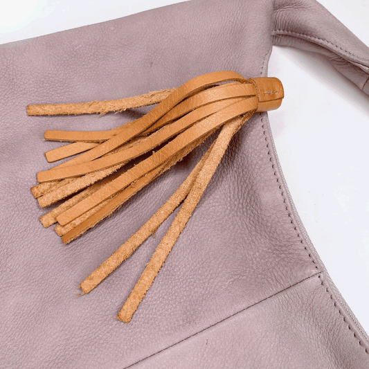 roots lola handbag cloud in lilac