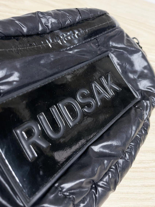 rudsak logo puffer belt bag | waterproof zippers - good market thrift store