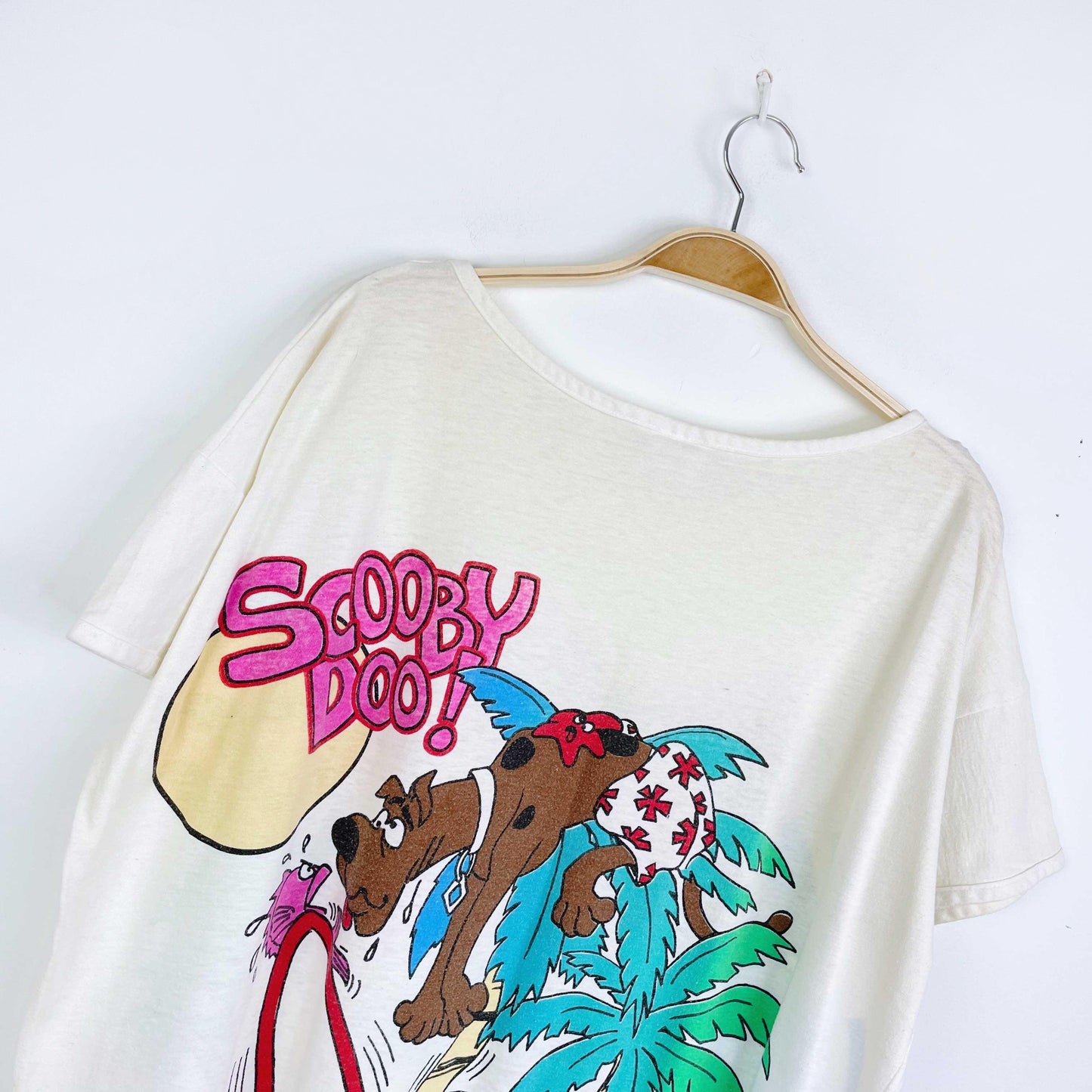 vintage 1987 scooby-doo graphic t-shirt dress