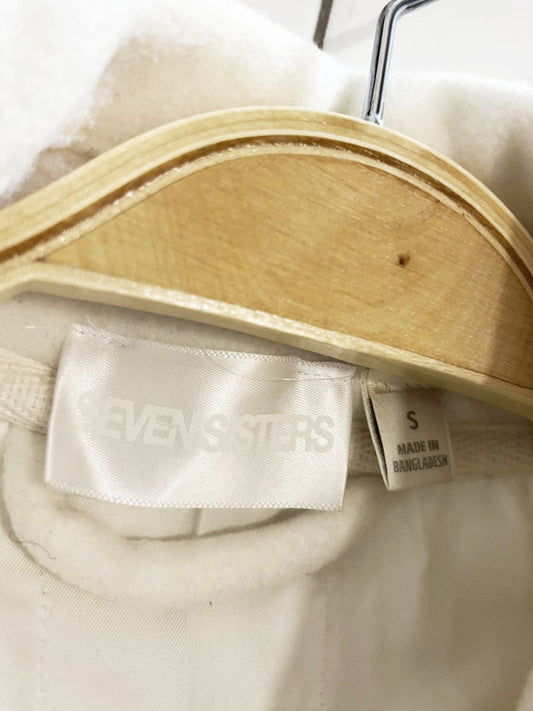 seven sisters fleece oversized shirt jacket - good market thrift store