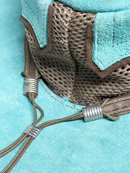 sierra by walkabout suede mesh cowboy hat | made in USA - good market thrift store