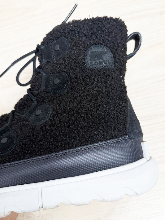 sorel explorer II joan sherpa + suede cozy winter boots | waterproof - good market thrift store