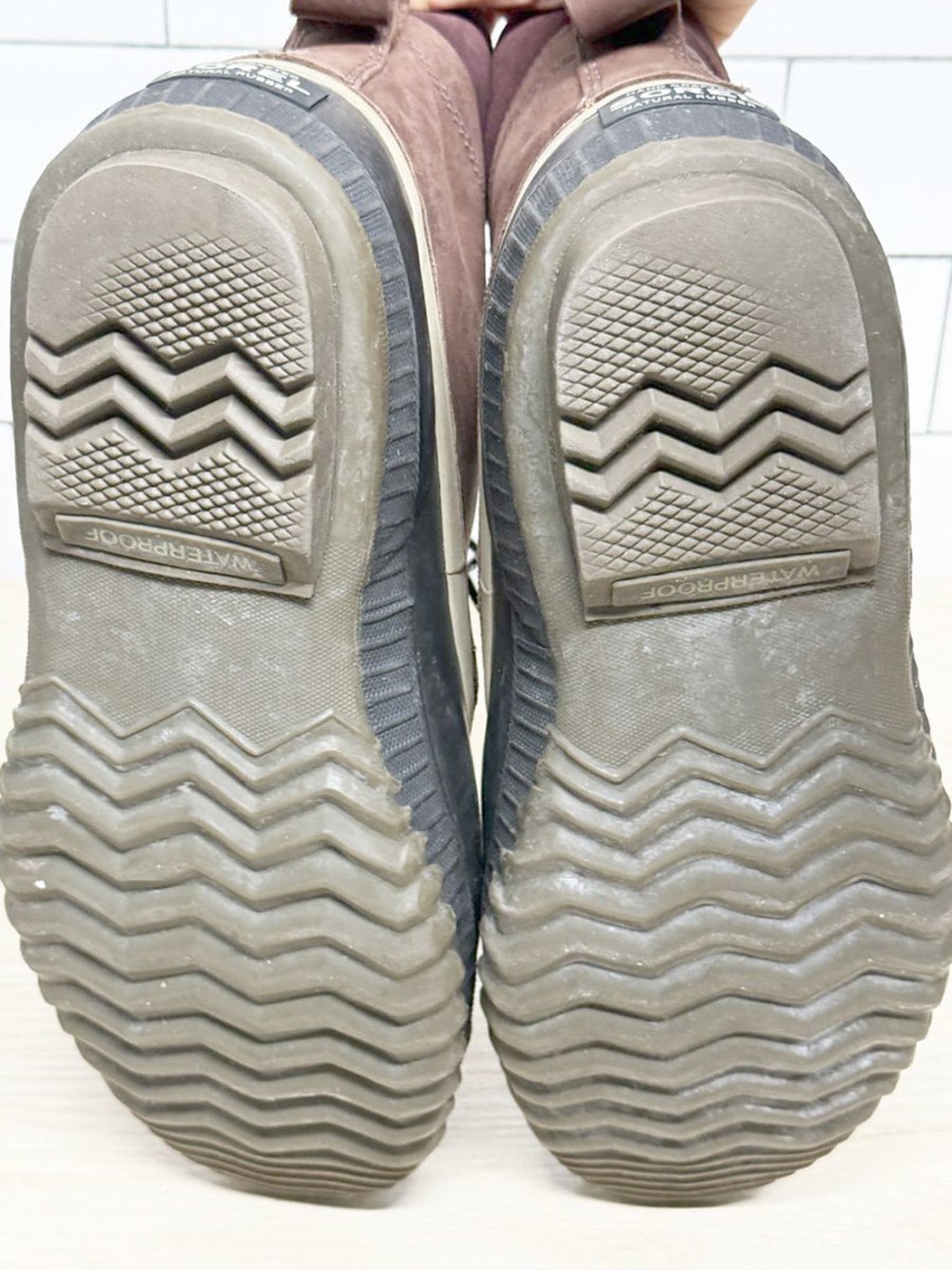 sorel leather hand crafted natural rubber winter boots - good market thrift store