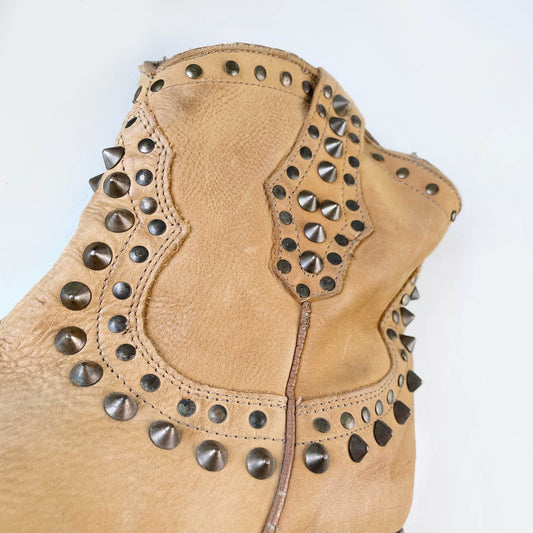 steve madden swaret studded short western boot