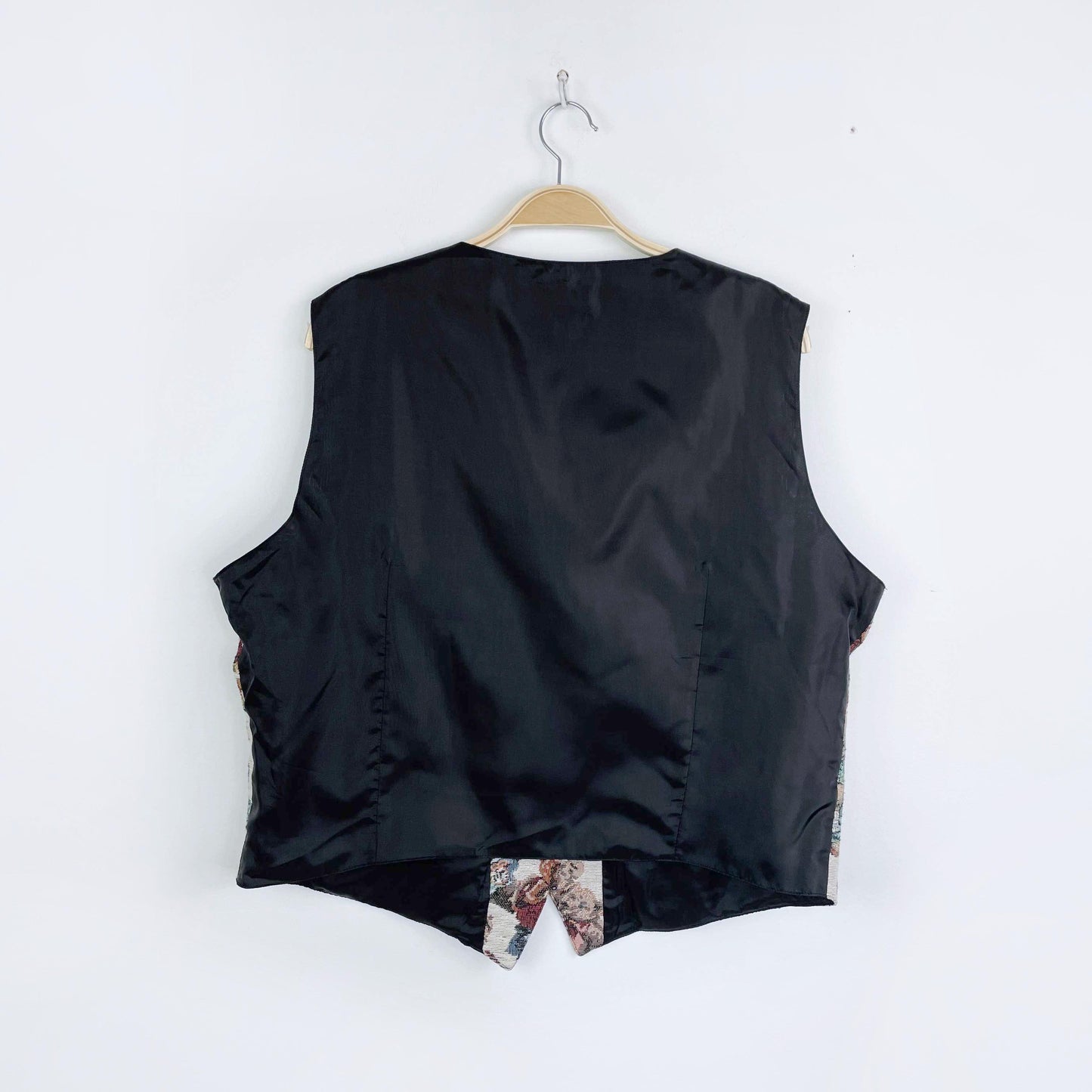 nwt vintage tabi tapestry teddy bear vest