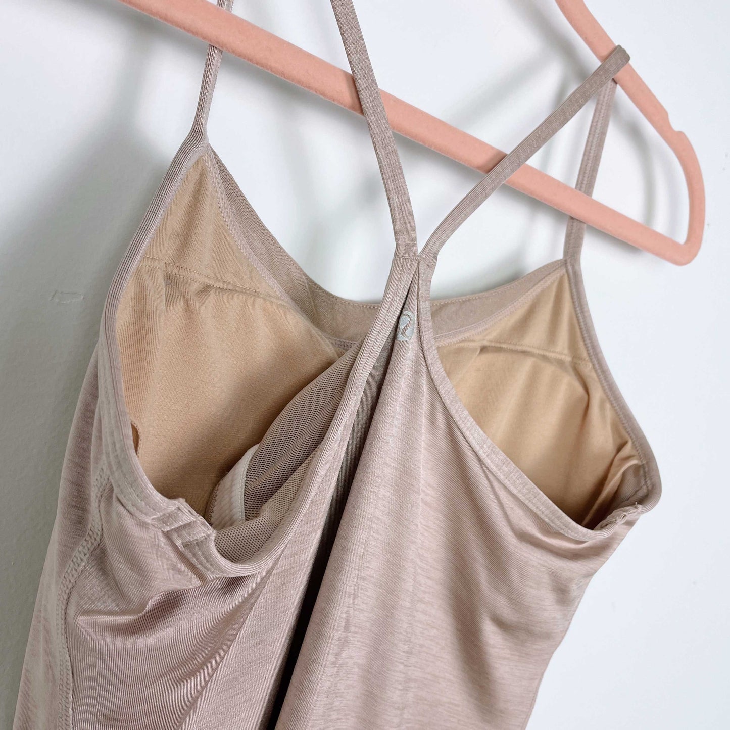 lululemon power y tank mesh trim - size 6