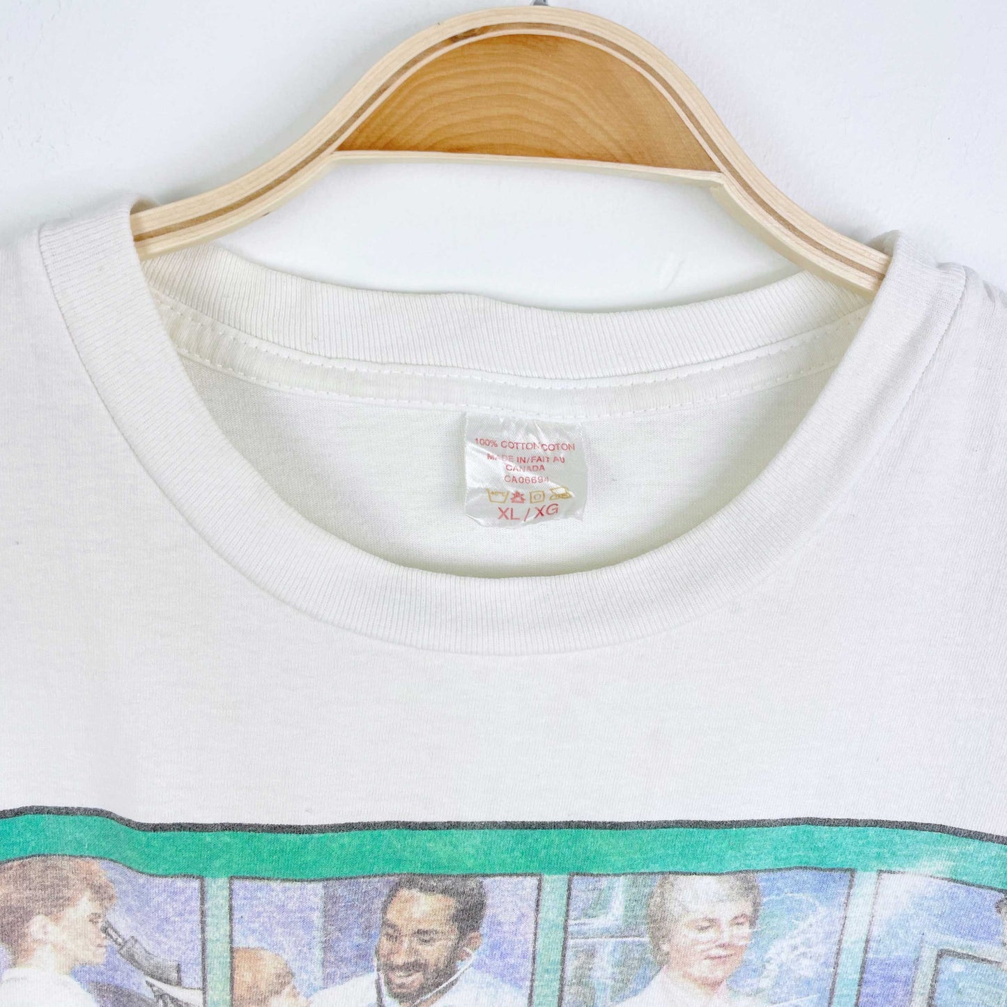 vintage 80s terry fox run graphic tee