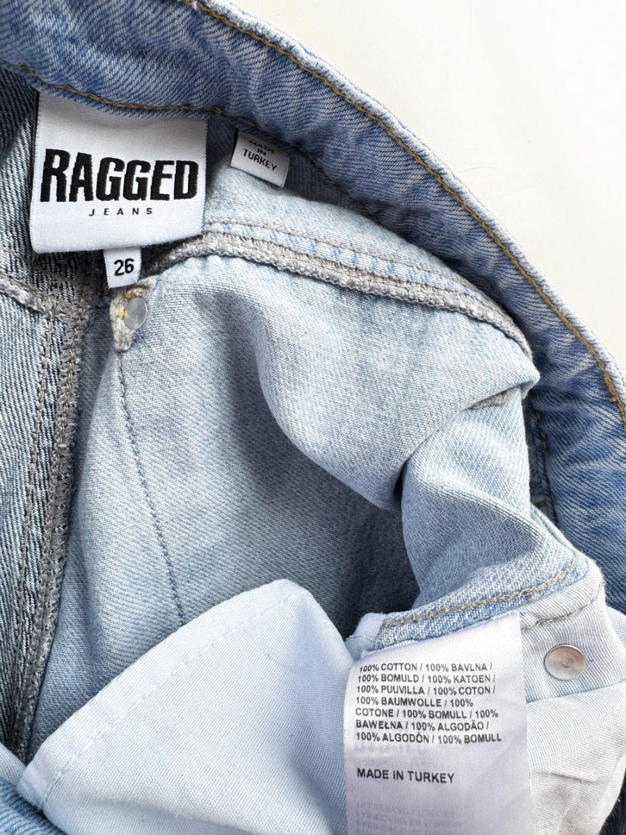 the ragged priest patchwork denim flare jeans - good market thrift store
