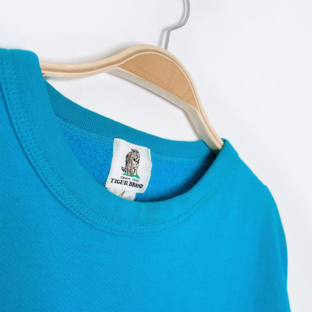 vintage 80s tiger brand x earth activist crew