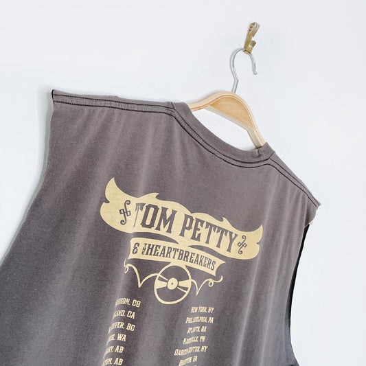 vintage tom petty and the heartbreakers x aa us tour sleeve less tee