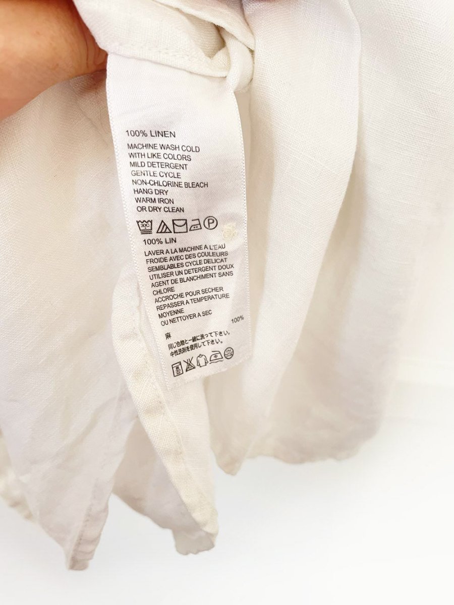 tommy bahama 100% linen oversized full button shirt - good market thrift store
