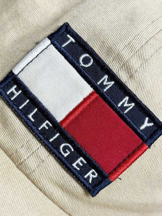 tommy hilfiger logo patch baseball cap - good market thrift store