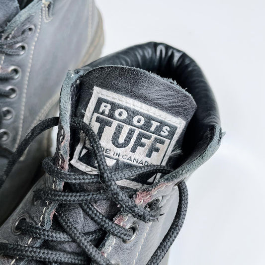 vintage 00s roots tuff leather hiker boots