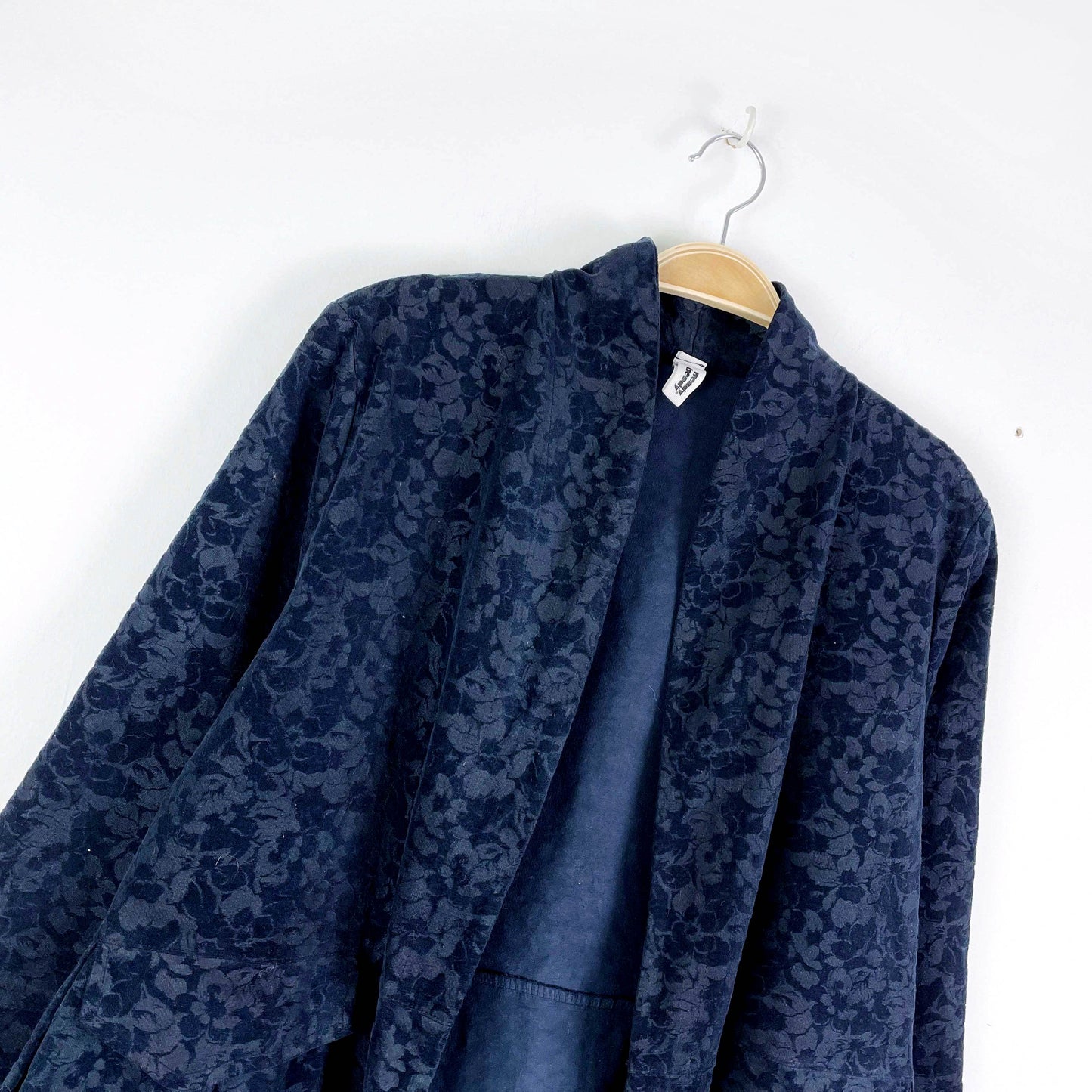 wendy trendy velvet damask duster jacket