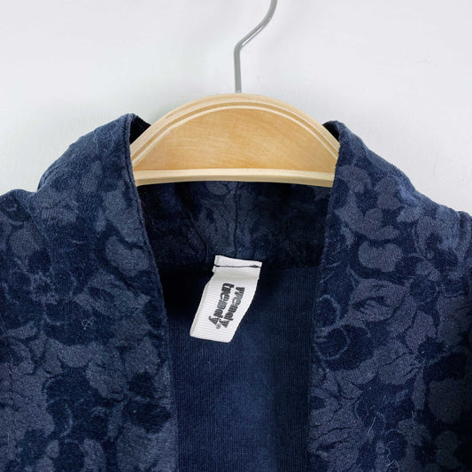 wendy trendy velvet damask duster jacket