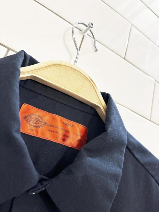 vintage 00s dickies two pocket work shirt - good market thrift store