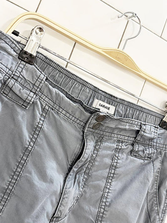 vintage 00s garage cargo parachute pants - good market thrift store