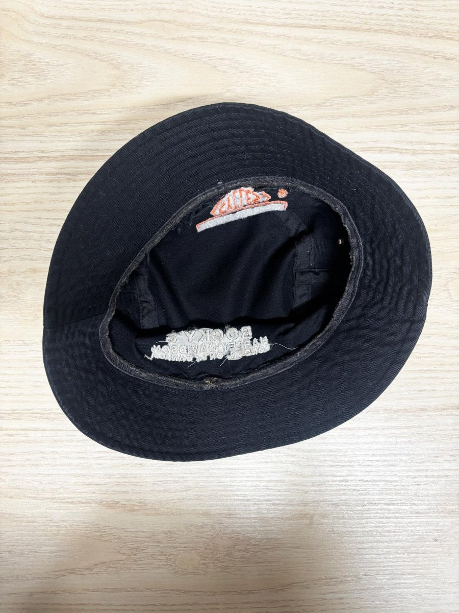 vintage 00s harley davidson bucket hat - good market thrift store