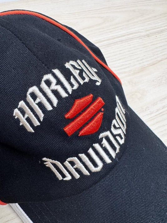 vintage 00s harley davidson embroidered hat - good market thrift store