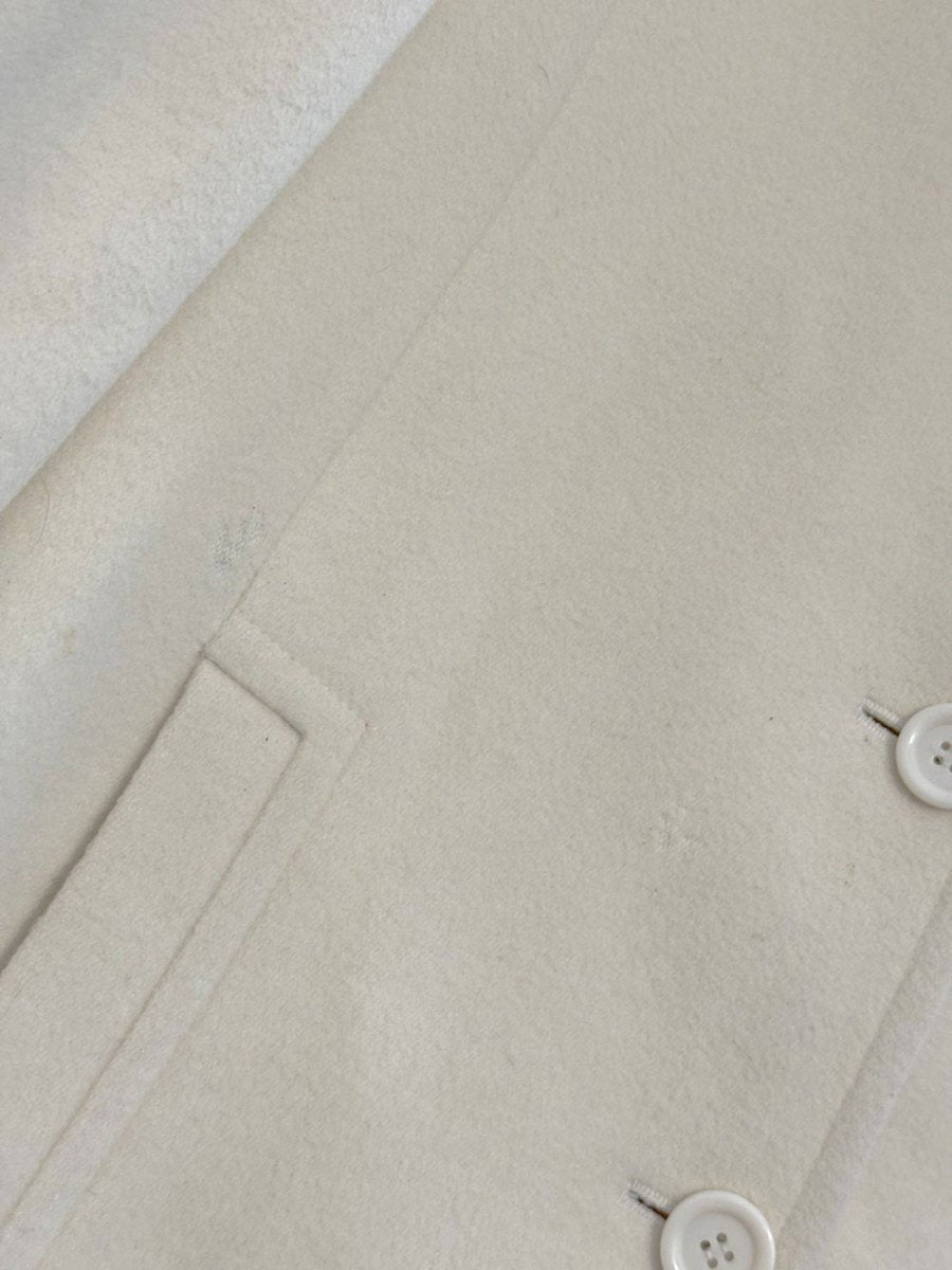 vintage 00s jessica wool - cashmere long coat - good market thrift store
