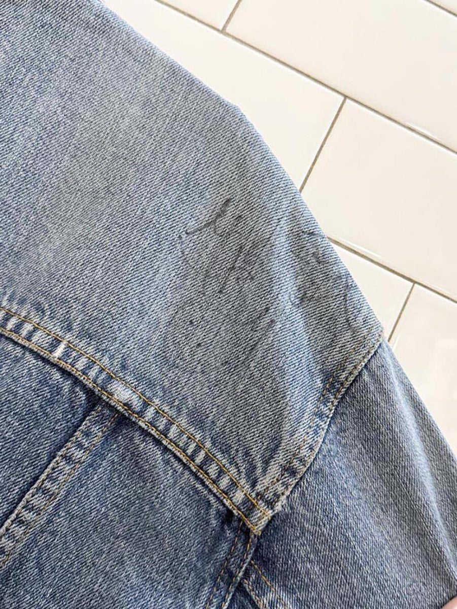 vintage 00s levi's denim trucker jacket | 70507 - good market thrift store