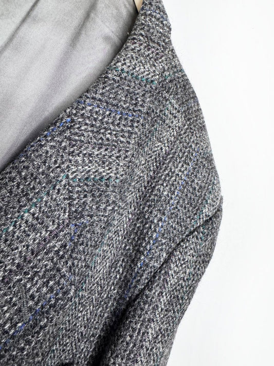 vintage 80s cricketeer 100% wool tweed blazer | made in Canada - good market thrift store