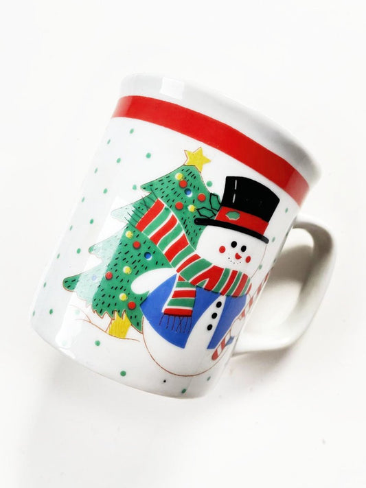 vintage 80s snowman mug | world bazaar - good market thrift store