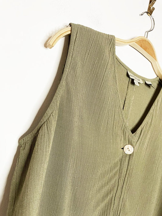 vintage 90s ann taylor cropped vest top - good market thrift store