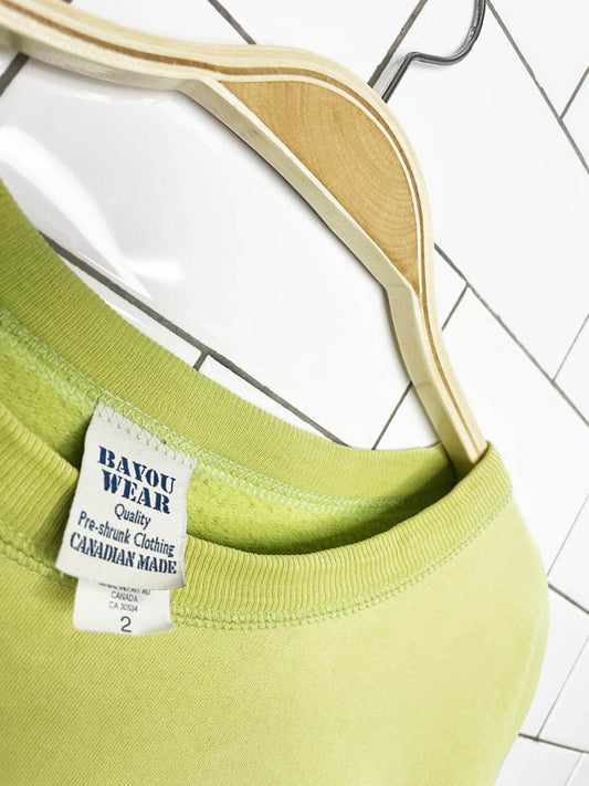 vintage 90s bayou wear boxy cotton sweatshirt - good market thrift store