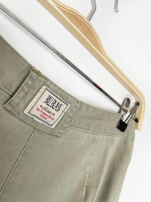 vintage 90s bill blass high rise khaki granola short - good market thrift store