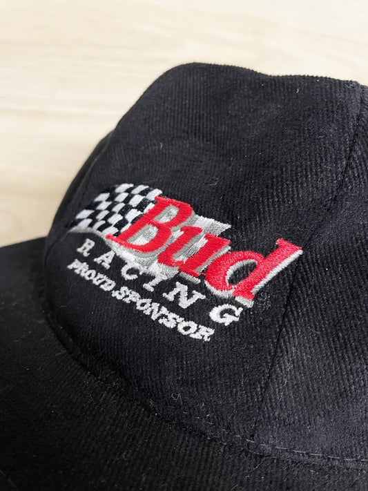 vintage 90s bud racing team hat - good market thrift store