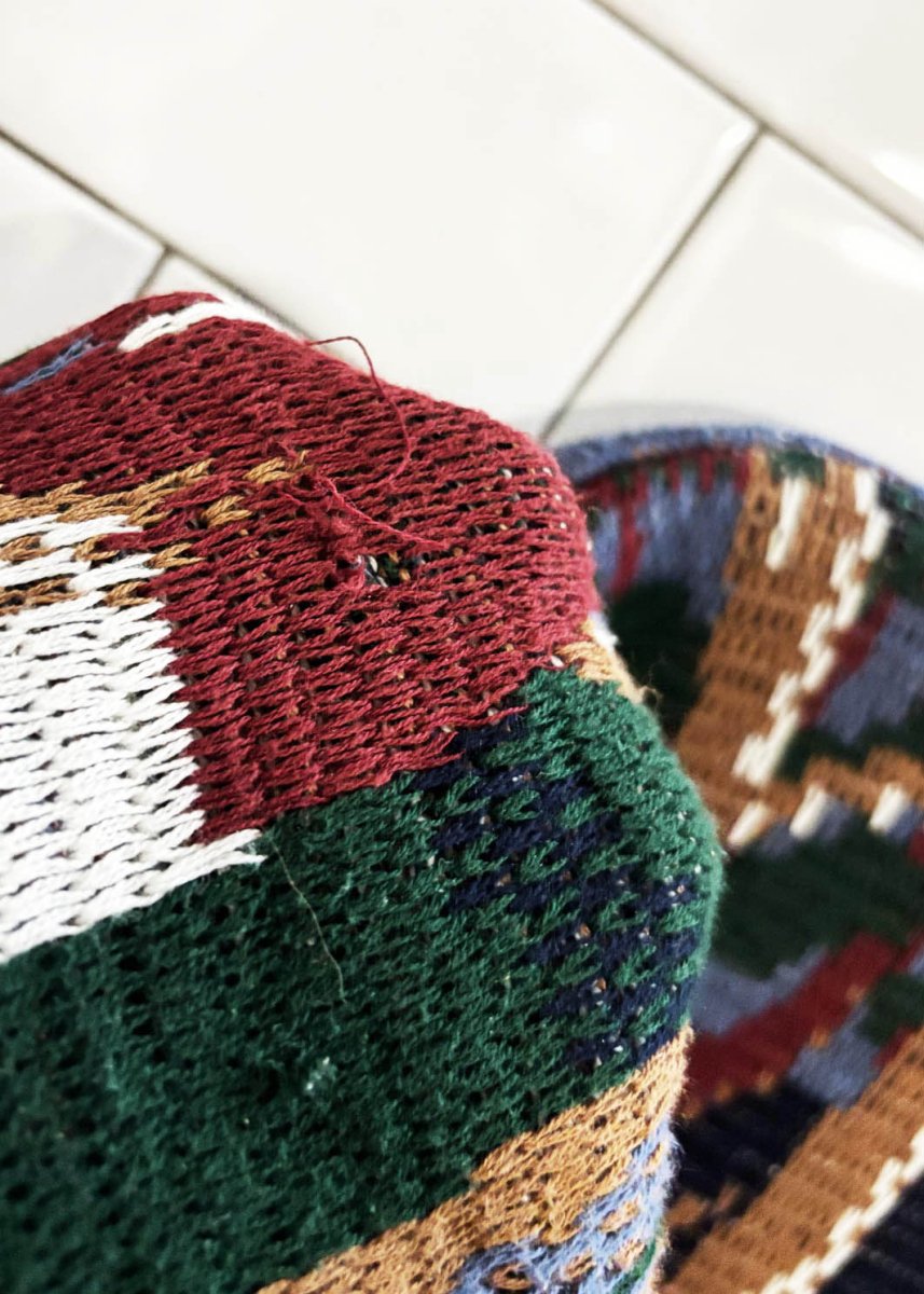 vintage 90s crossings golfers knit sweater - good market thrift store