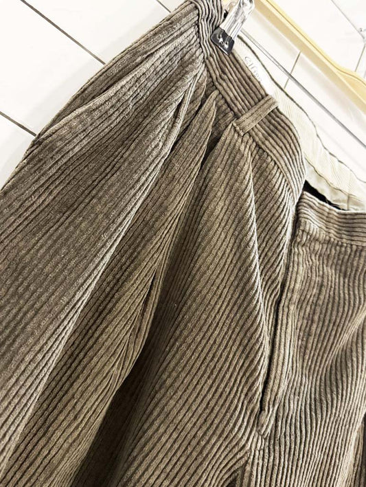 vintage 90s efino chunky cord trousers | made in Canada - good market thrift store