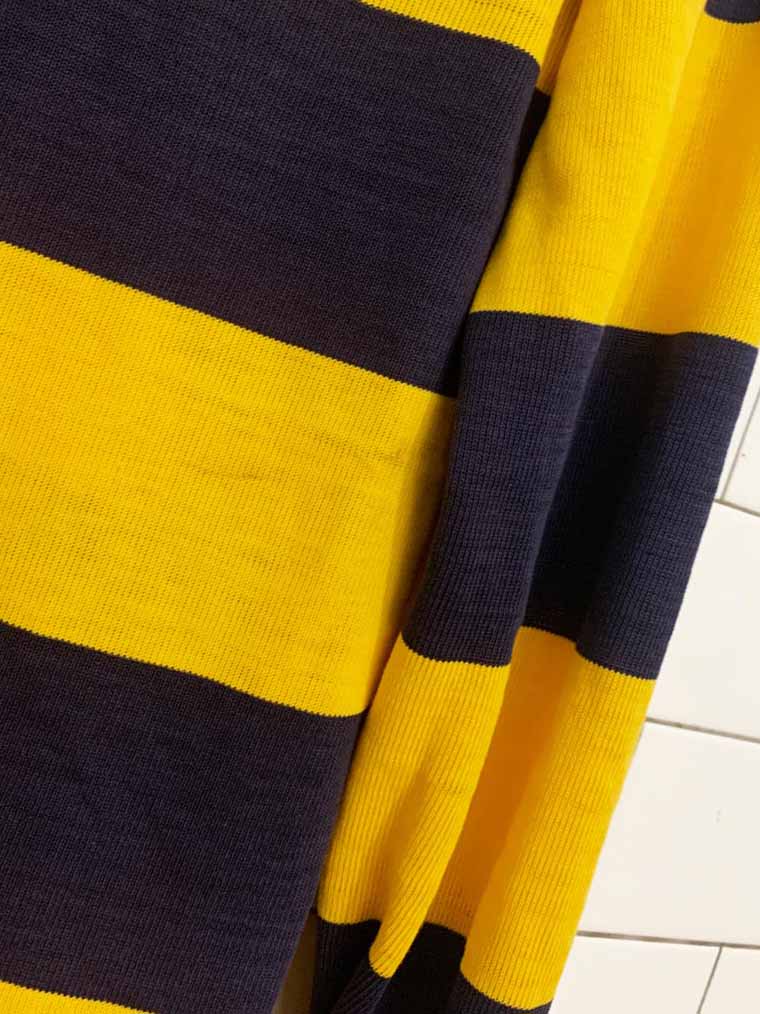 vintage 90s gap striped rugby collared pullover - good market thrift store