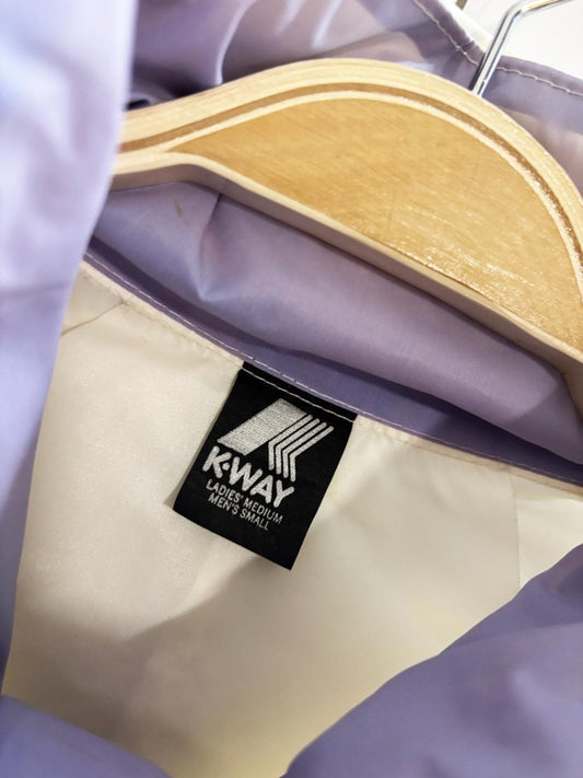 vintage 90s kway two tone windbreaker jacket - good market thrift store