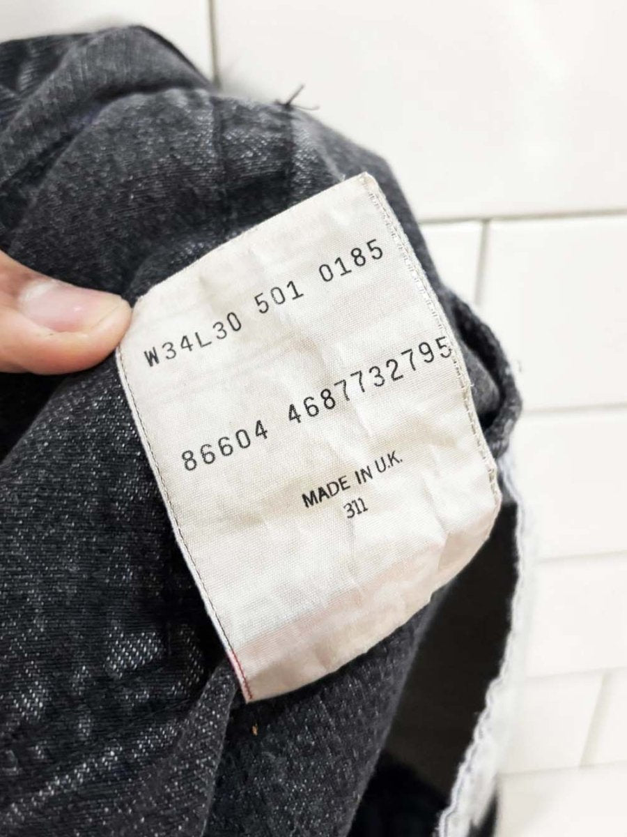 vintage 90s levi's denim tote bag | rework - good market thrift store