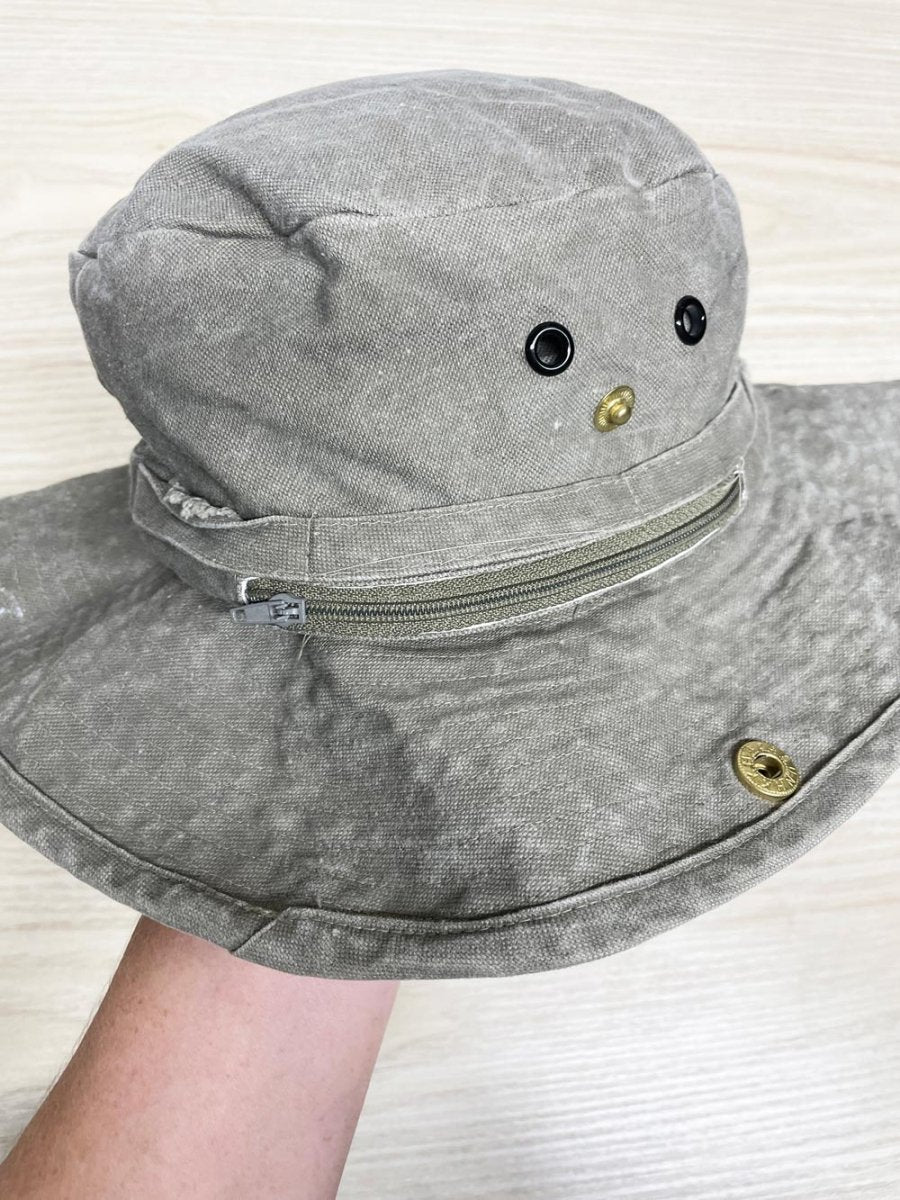 vintage 90s misty mountain outdoors brimmed snap side hat - good market thrift store