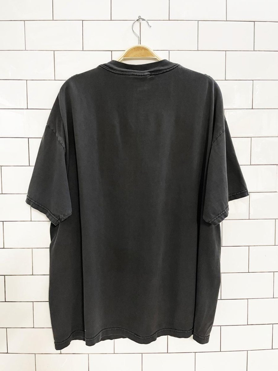 vintage 90s muskoka collegiate spell out | hanes beefy tee - good market thrift store