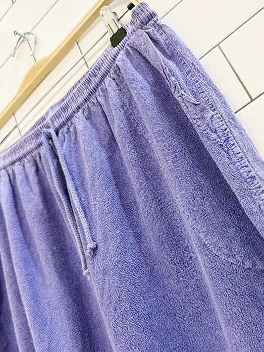 vintage 90s naturally rugged drawstring casual pants | made in Canada - good market thrift store