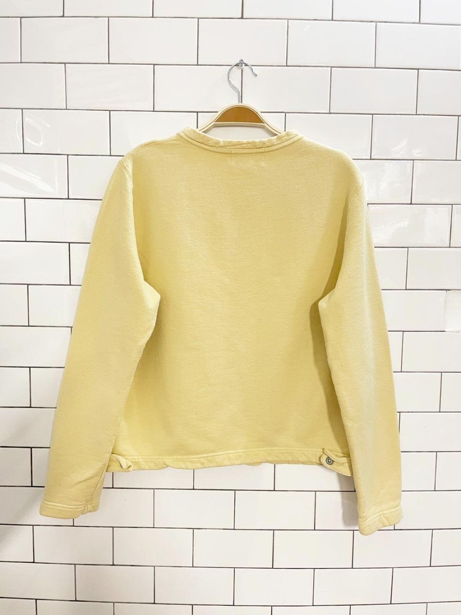 vintage 90s non - fiction full zip sweatshirt cardigan | the galt knitting co. - good market thrift store