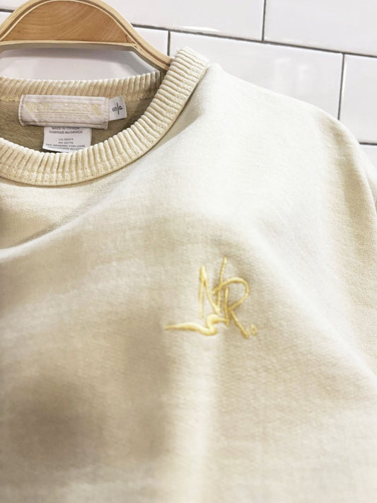 vintage 90s NR distressed logo sweatshirt | northern reflections - good market thrift store
