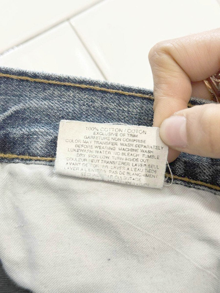 vintage 90s tommy hilfiger freedom baggy denim shorts | made in Canada - good market thrift store
