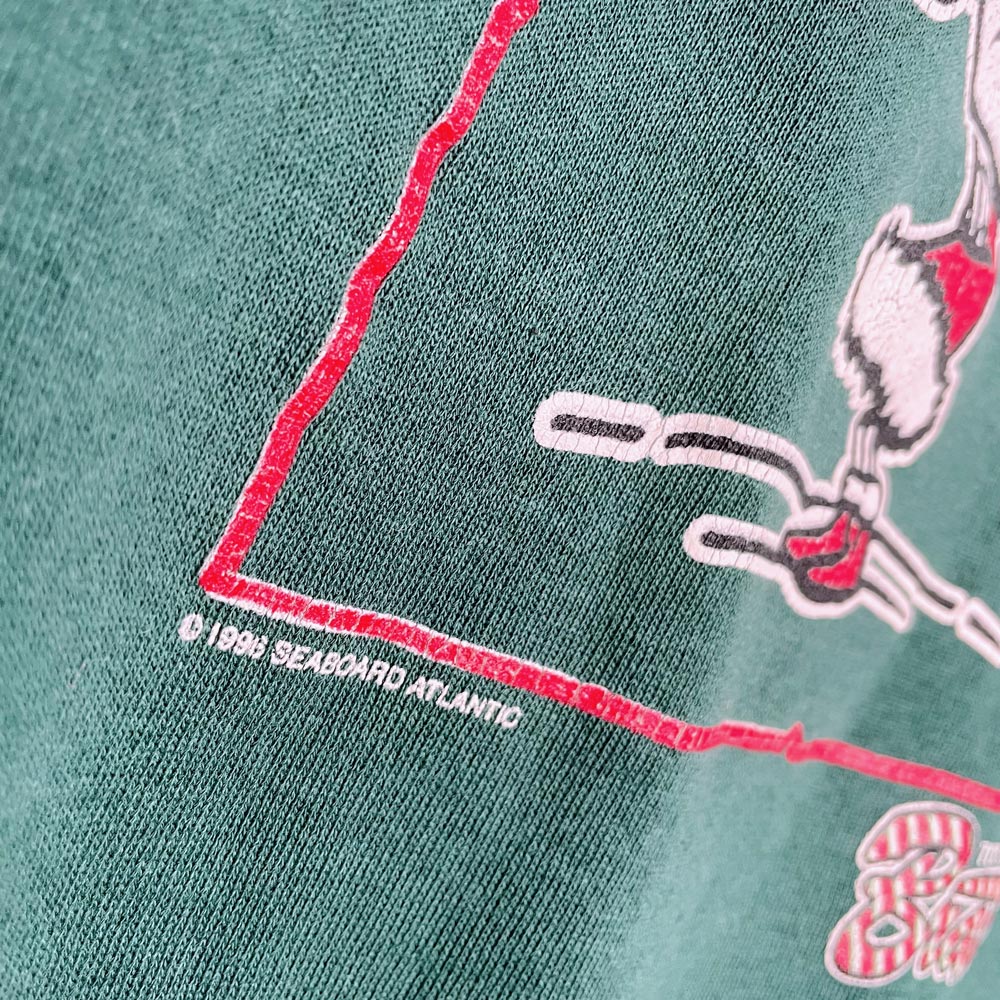 vintage 90s total brat bah humbug graphic crew - good market thrift store