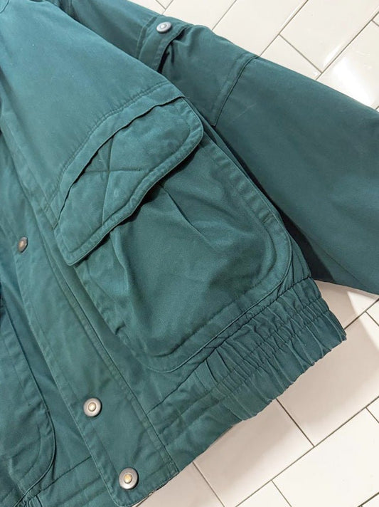 vintage 90s towne bomber jacket | london fog | zip out lining - good market thrift store