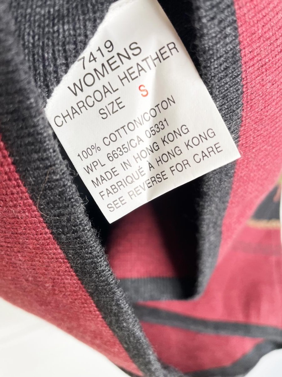 vintage 90s woolrich minimal tree line full zip knit vest - good market thrift store