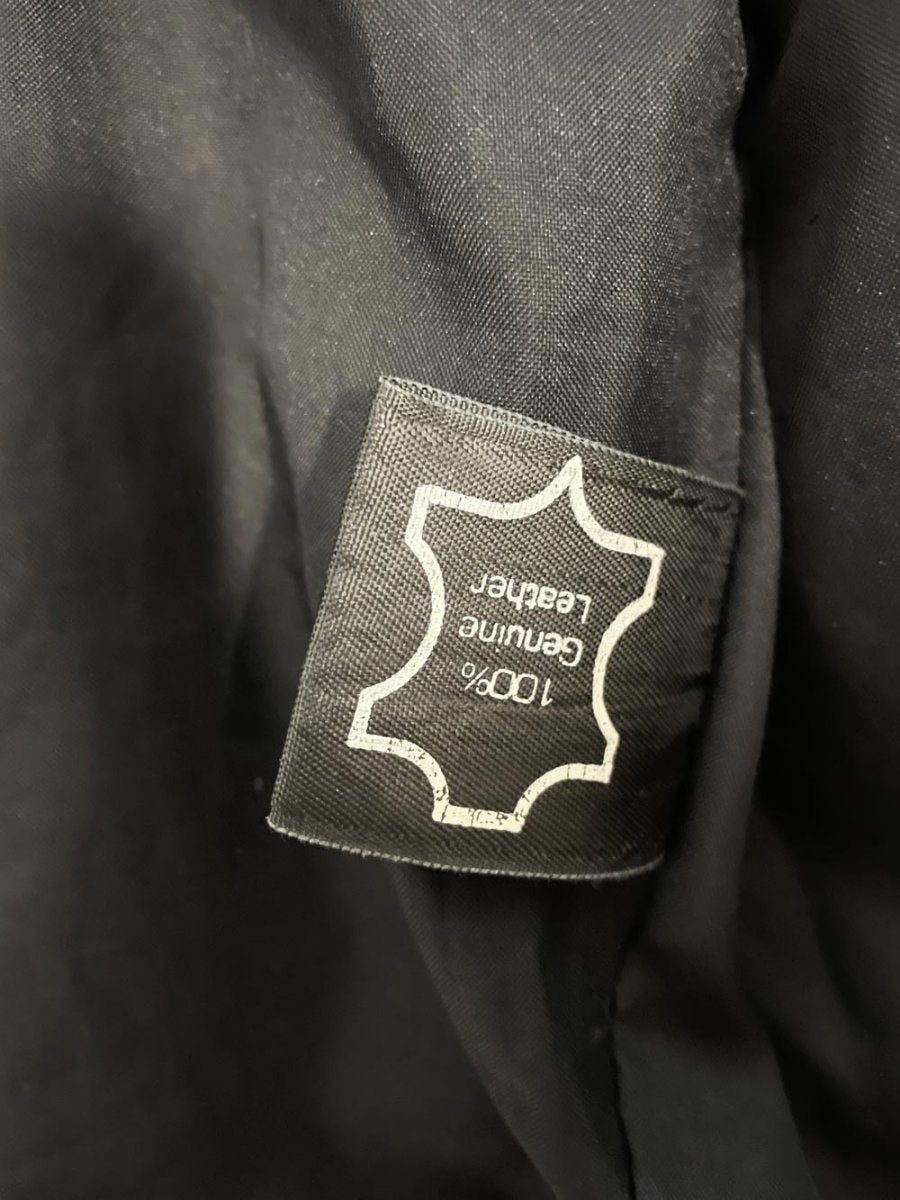 vintage 90s worthington soft leather biker jacket | made in India - good market thrift store