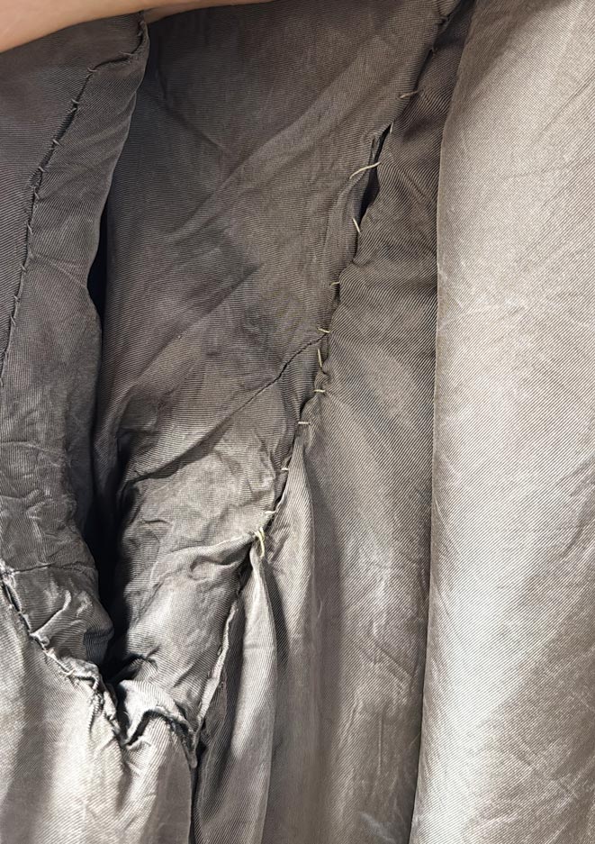 vintage alpaca - wool blend windowpane check coat | made in Italy - good market thrift store