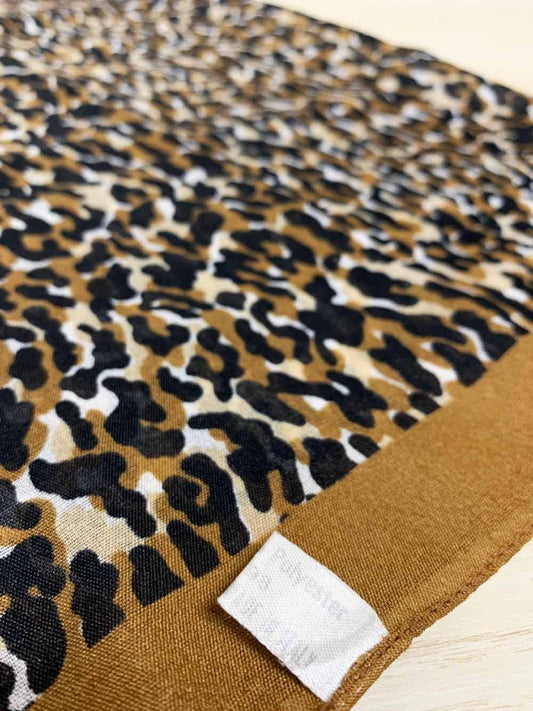 vintage animal print square scarf | made in italy - good market thrift store