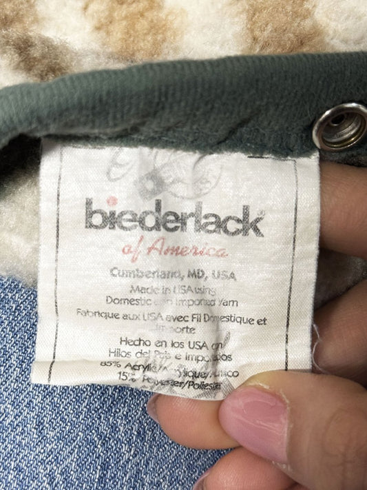 vintage biederlack wearable camp blanket | made in USA - good market thrift store