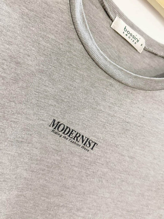 vintage bossini modernist baby tee - good market thrift store